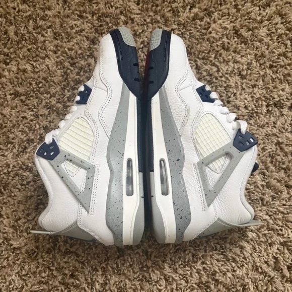 Air Jordan 4 Midnight Navy Womens Size 8 - Picture 3 of 6